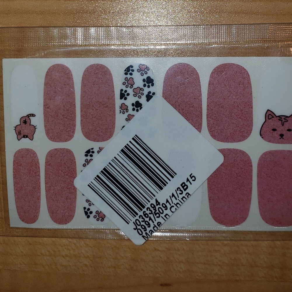 Nail Wraps- Kitty Paws